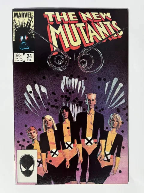 THE NEW MUTANTS - Vol 1 # 24 February  1985 Marvel Comics Comic Book X-men
