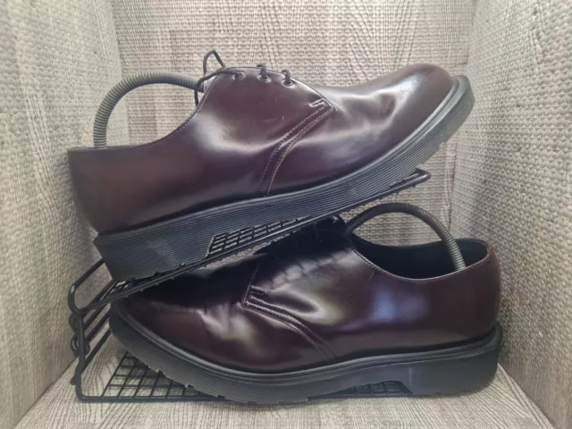 DR.MARTENS 1461 BOANIL Brush Merlot Made In England Original Box Booklet Uk 10 59.99 PicClick UK
