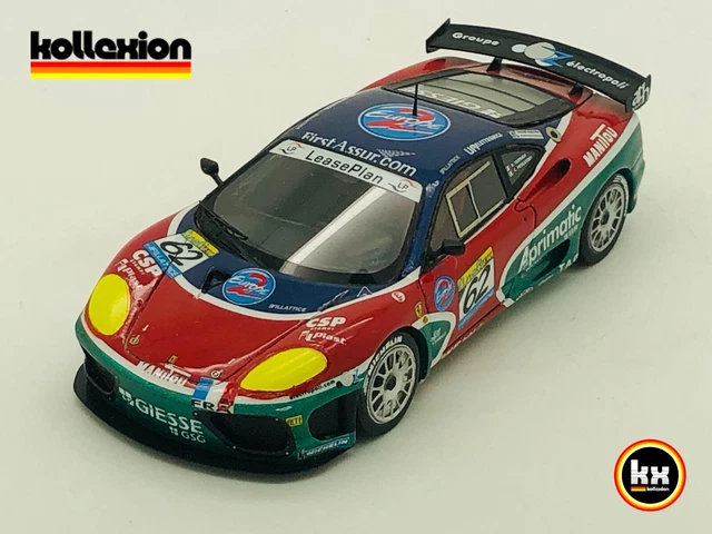 Miniature BBR 1/43 - Ferrari 360 Modena GT - N°62 FIA GT 2001 - Montée