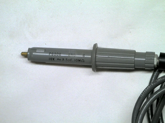 Tektronix P6006, 010-149 BNC Probe + 013-0071-00 Screw-On Tip