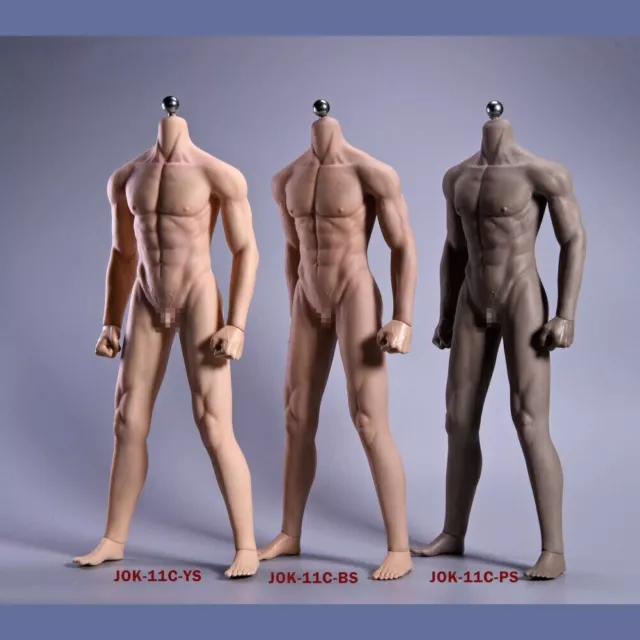JIAOU DOLL 1/6 Seamless Male Body Doll Man figure fit 12" Phicen Hot Toys