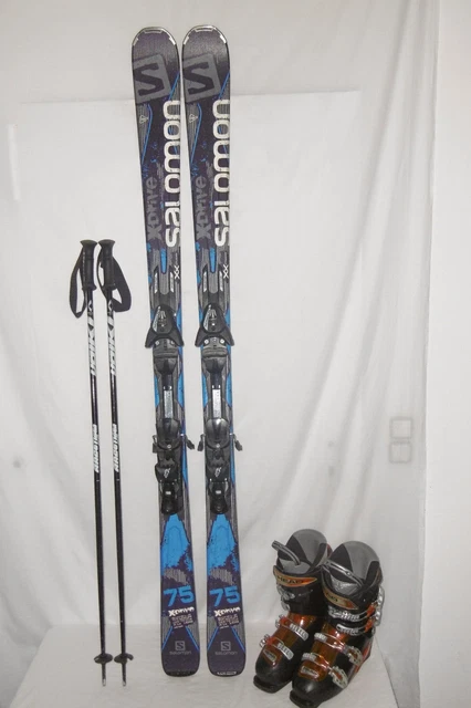 Salomon Ski " X-Drive " Top Allround Carver 168 Cm + Skischuhe Gr: 42 Im Set