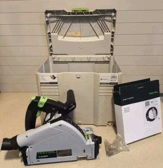FESTOOL TS 55 REBQ 240v Plunge Circular Saw TS55 REBQ 240v 350.00 PicClick UK