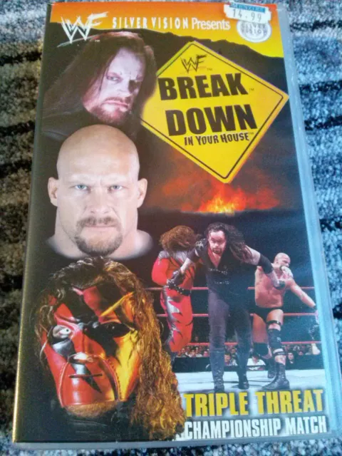 WWF Breakdown In Your House 1998 VHS