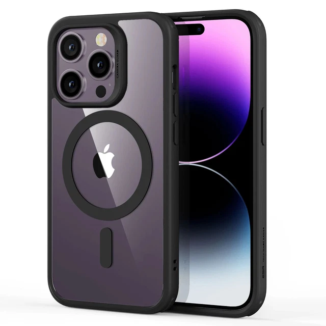 ESR iPhone 14 Pro Max Classic Hybrid Case (HaloLock) - Clear Black