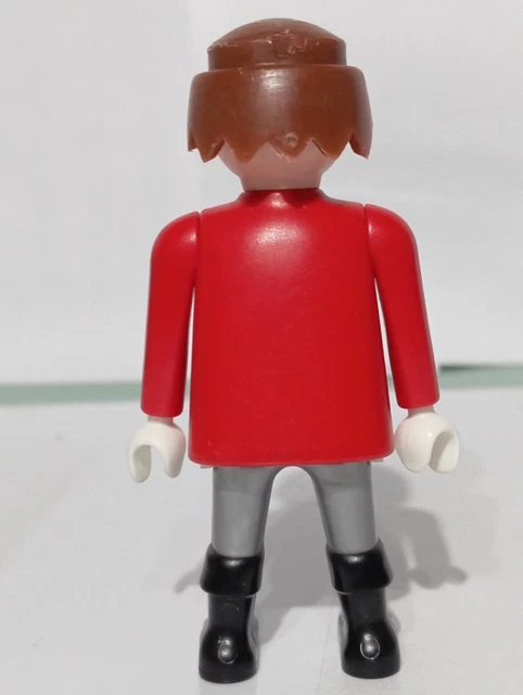 PLAYMOBIL💂VINTAGE 3795 COMMANDANT Anglais Garde Royal 1990 By Pl@ymod@n