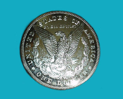 Western Equestrian Tack Bright Eagle Silver Dollar Concho 1-1/2"
