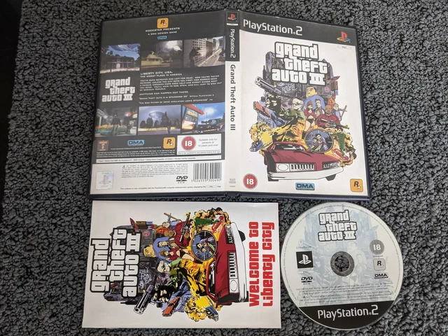Grand Theft Auto III | Playstation PS2 | Boxed No Map | PAL