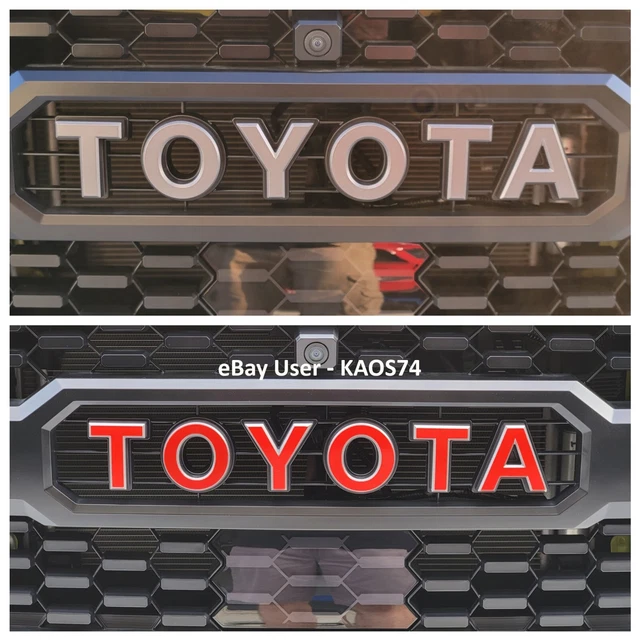 TOYOTA TRD PRO Grill Emblem Decal 2016 2017 2018 2019 2020 2021