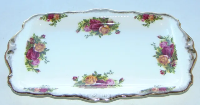 Royal Albert China Old Country Roses 1 x Sandwich Plate 30cm 1st Quality England