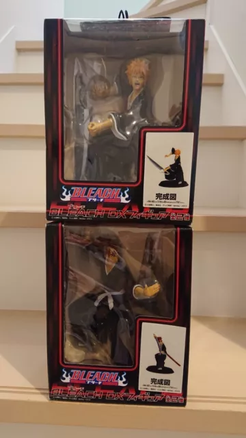 BLEACH DX Figure Ichigo Kurosaki and Renji Abarai Set Banpresto with Box