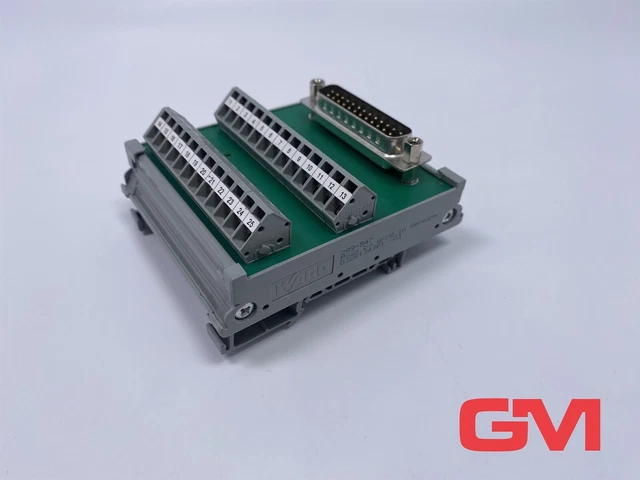 WAGO Übergabemodul 289-547 Transfer Moduli Sub-Min-D Striscia Perni 25-polig
