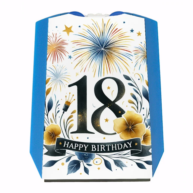 18. GEBURTSTAG PARKSCHEIBE mit Spruch Happy Birthday 18 EUR 8,95