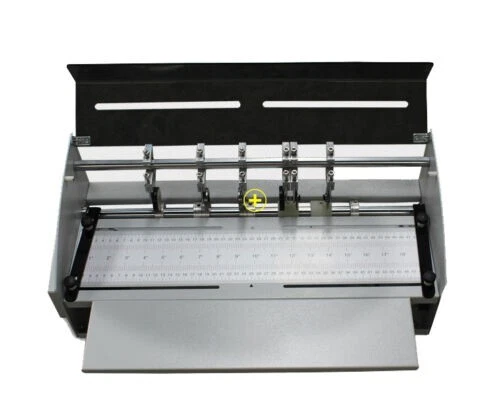 New Electric Book Cover Creasing Machine Card Folding Paper Dotted Line Cutting