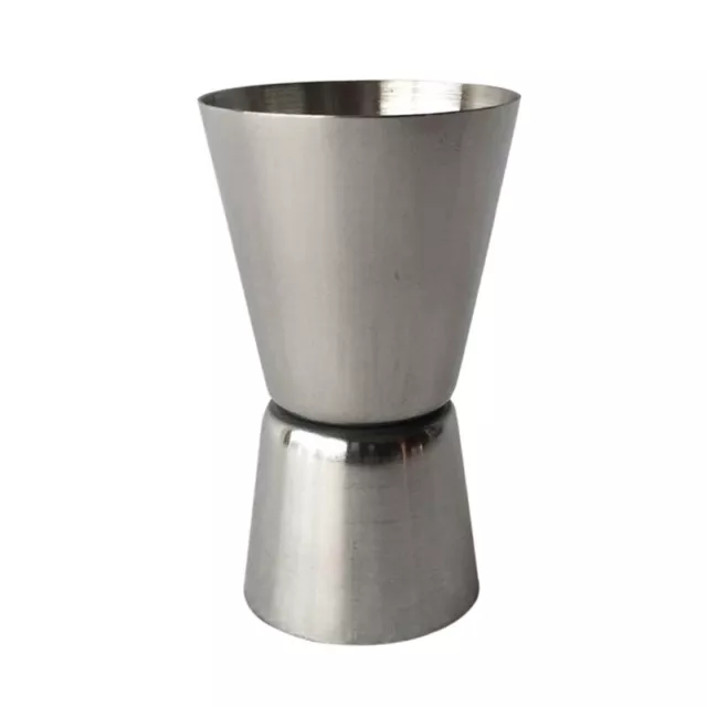 Stainless Steel Jigger Drinks Measure Club 20/40ml Cocktail Durable Portable