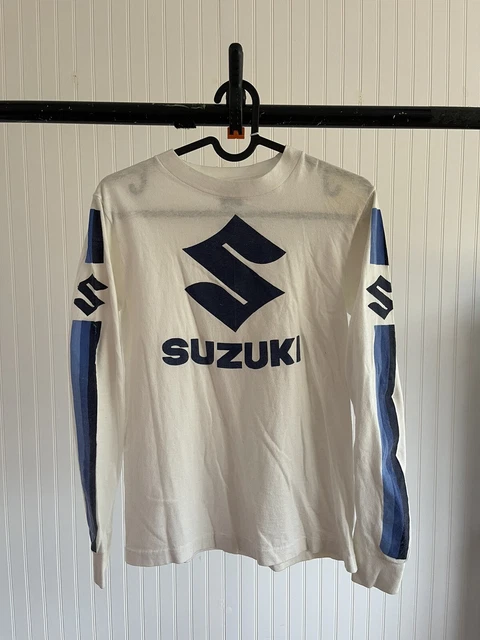 70s Suzuki Motocross Jersey S Rare Vintage Hoods Claremont