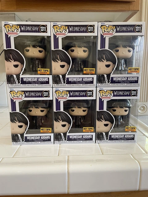 Wednesday Addams Metallic Funko Pop #1311 Hot Topic Exclusive
