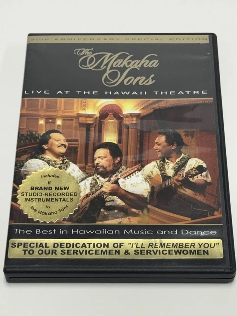 THE MAKAHA SONS of Niihau: Live ORIGINAL HAWAIIAN CD (1989, Ohana