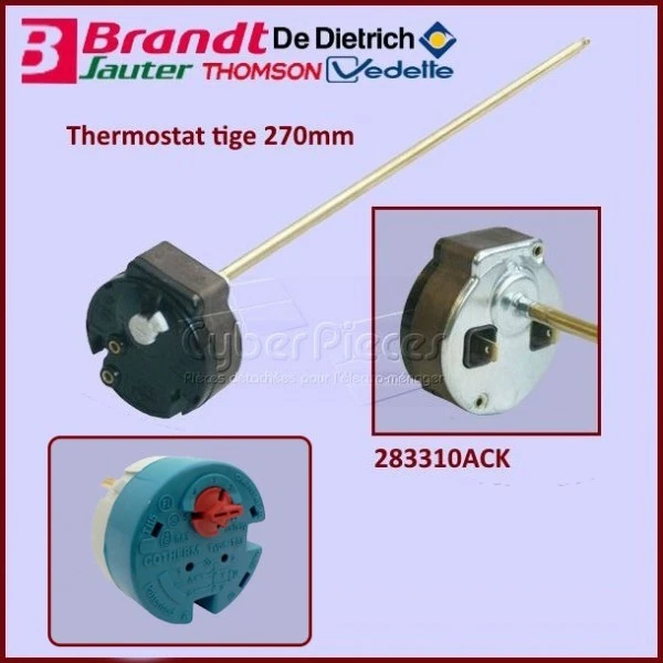 Thermostat à Canne Chaffoteaux 691216 - Longueur 300 Mm, Neuf Sous Emballage