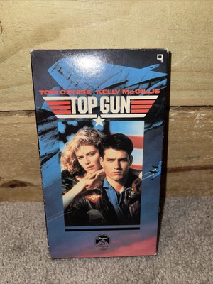 TOP GUN (VHS 1987) Tom Cruise, Kelly McGillis, Val Kilmer, A Edwards £5