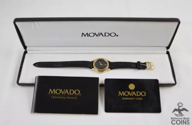 Orologio da donna Movado Museum Svizzero Quarzo Tono Oro Acciaio Inox 87-E4-0823