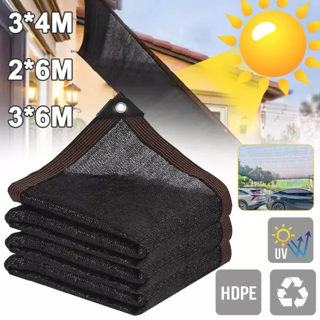Alunetz Sonnenschutz, Schattennetz, fürs Auto oder Hundebox 6x4m