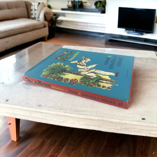 GIANNI DONATELLA VERSACE South Beach Stories 1993 Hardcover Coffee