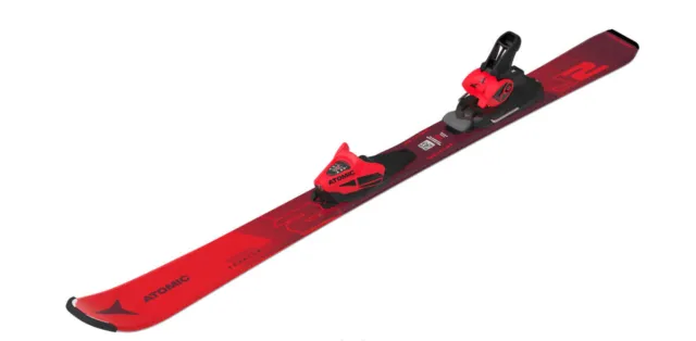 Atomic Redster J2 100-120cm + C 5 GW Kinder Ski Einsteiger 23/24 rot NEU 2