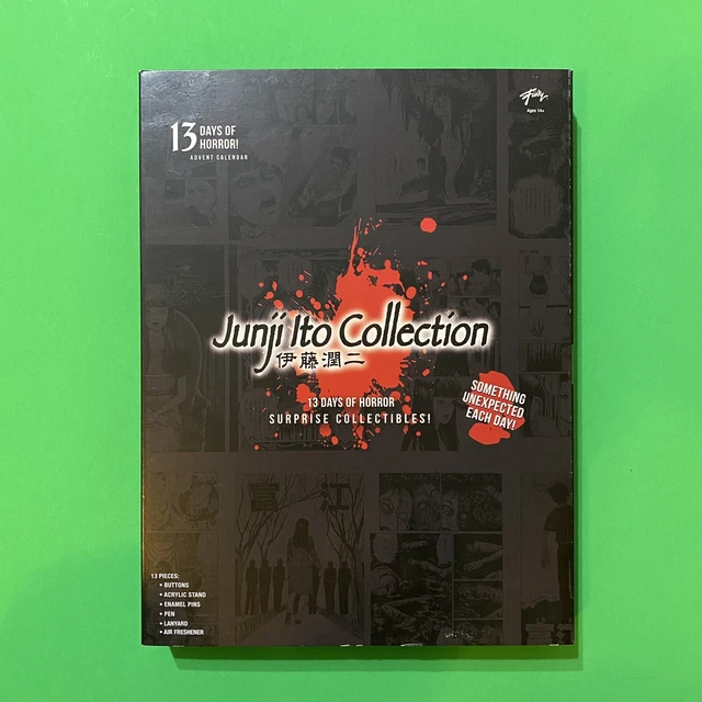 JUNJI ITO 13 Days Of Horror Advent Calendar Includes 13 Exclusive