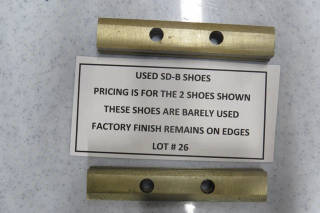 Sunnen Sd-B Shoes For P28 Mandrel -   Package Of 2 - Very Little Use - Lot #26