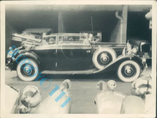 1930's Mercedes Benz 320 1960's Car dealers stock photo 4.25 x 3.25 Inches