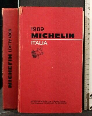 MICHELIN ITALIA 1989. AA.VV. Michelin Italiana.