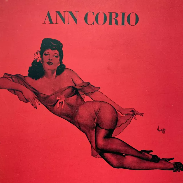 Original Ann Corio Best Of Burlesque Program Jolene Lontere Elaine Jones Bailey