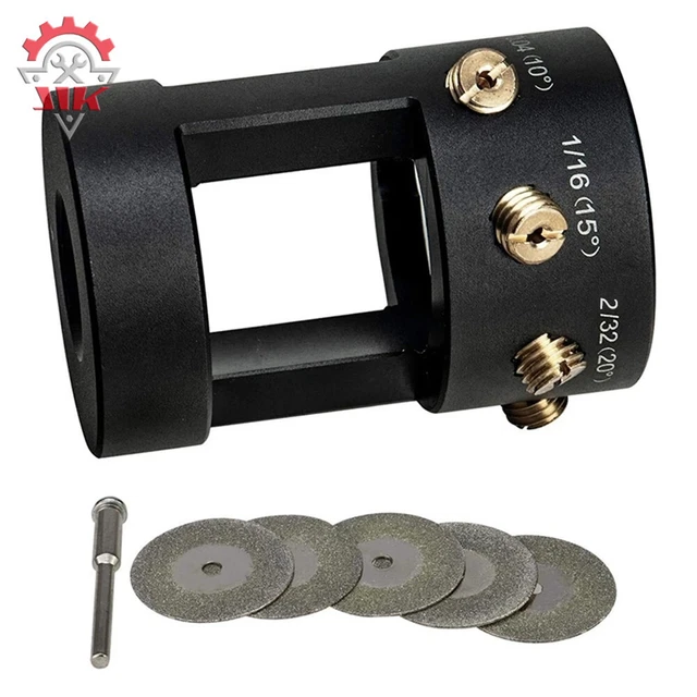 Tungsten Grinder & Sharpener Multi-Angle Offsets Head Tool For TIG Welding New