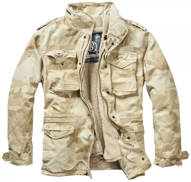 Brandit Veste Gilet Homme M-65 Giant Parka 2 IN 1 Veste Desert Size L