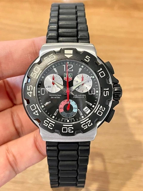 Tag Heuer Formula 1 CAC1110-0 Black Working