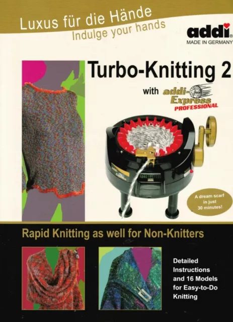 addi Handarbeitsbuch " Turbo-Knitting 2 with addi-Express " 996-0 englisch