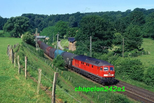 Originaldia DR DB 241 804, Aachen-Grenze, 2003  slide Reichsbahn Bundesbahn