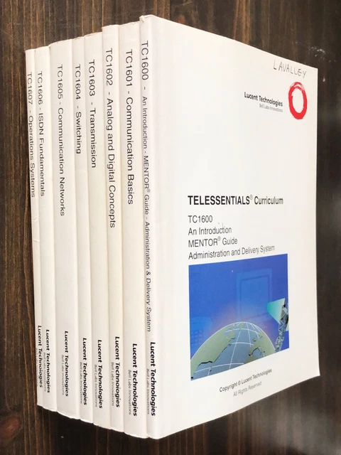 Lucent Technologies - TELESSENTIAL Curriculum Courseware Book Set (1996)