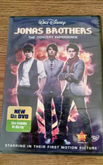 Jonas Brothers -The Concert Experience ~ (DVD 2009) brand new factory sealed