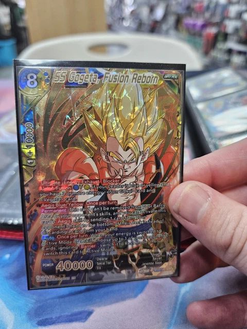 SS GOGETA FUSION Reborn BT22-140 GDR God Rare Dragon Ball Super
