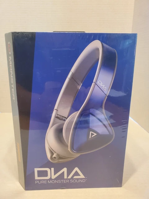 DNA Pure Monster Sound Headphones.  166514.  New In Package.  Cobalt Blue
