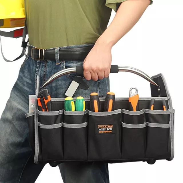 Tool Bag Durable Portable Hardware Toolbag for Woodworking Electrician Tools 3