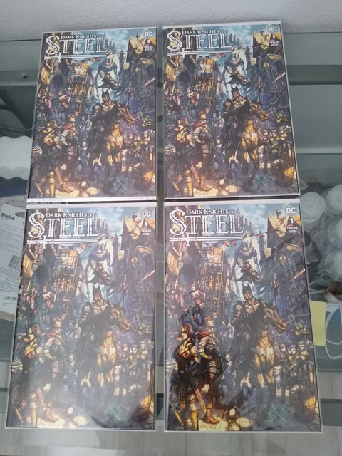 Dark Knights Of Steel #1 Midtown Alan Quah Variant Lot (4X) UNREAD NM or Better