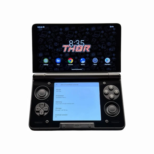 AYN THOR MAX Clear Purple 16GB RAM + 1TB Storage - Handheld