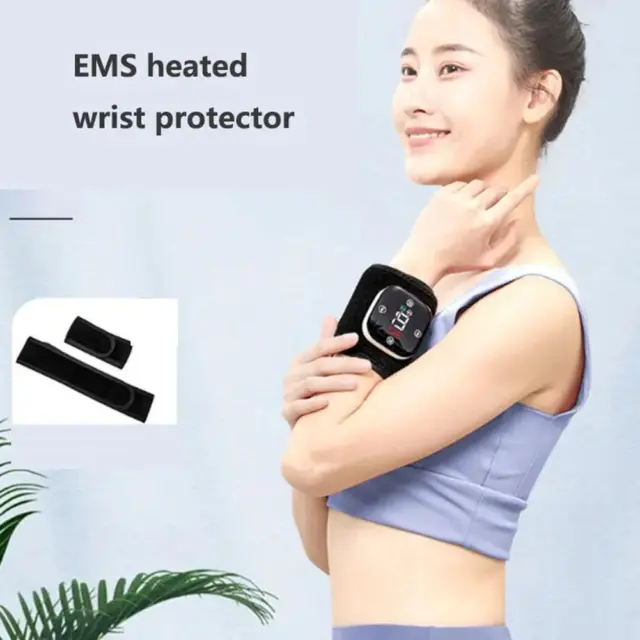 Electric Wrist Massager Joint Vibration Wristband Kneading Instrument Lot V6 3