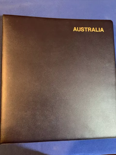 1966-1987  Australian Decimal Hingeless Seven Seas Stamp Album