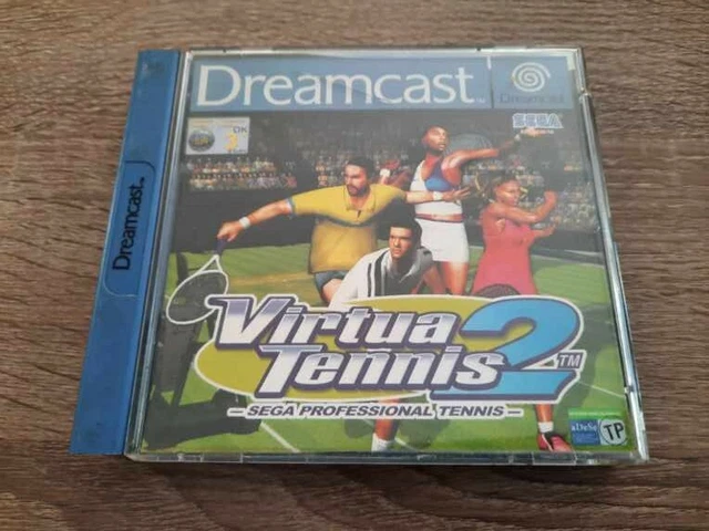 Jeu Dreamcast " Virtua Tennis 2 " Etat du Boîtier Très Moyen - DREAMCAST - SEGA