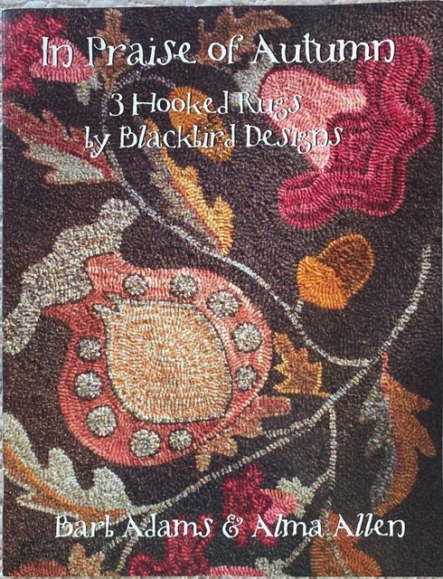 Alfombra enganchada calabaza agridulce Elogio del otoño Blackbird Designs (1 de 3) 22