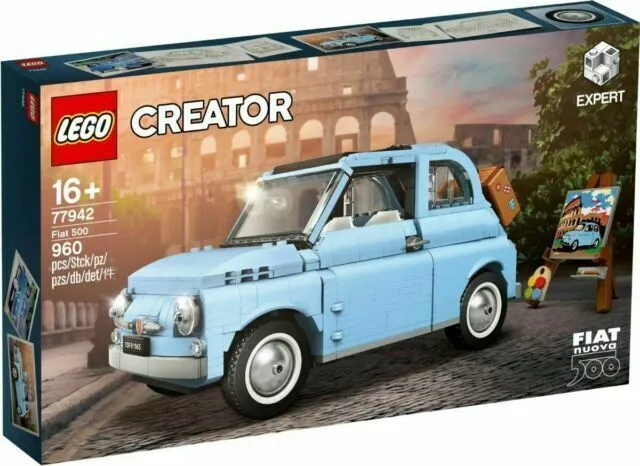 LEGO 77942 Blue Fiat 500 Creator set 77942 (new and sealed)